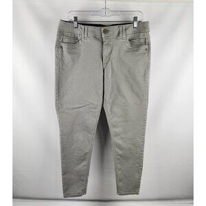 Democracy Jeans Women 12 Gray AB Technology Skinny Ankle (32x26) B1304PEX2XX